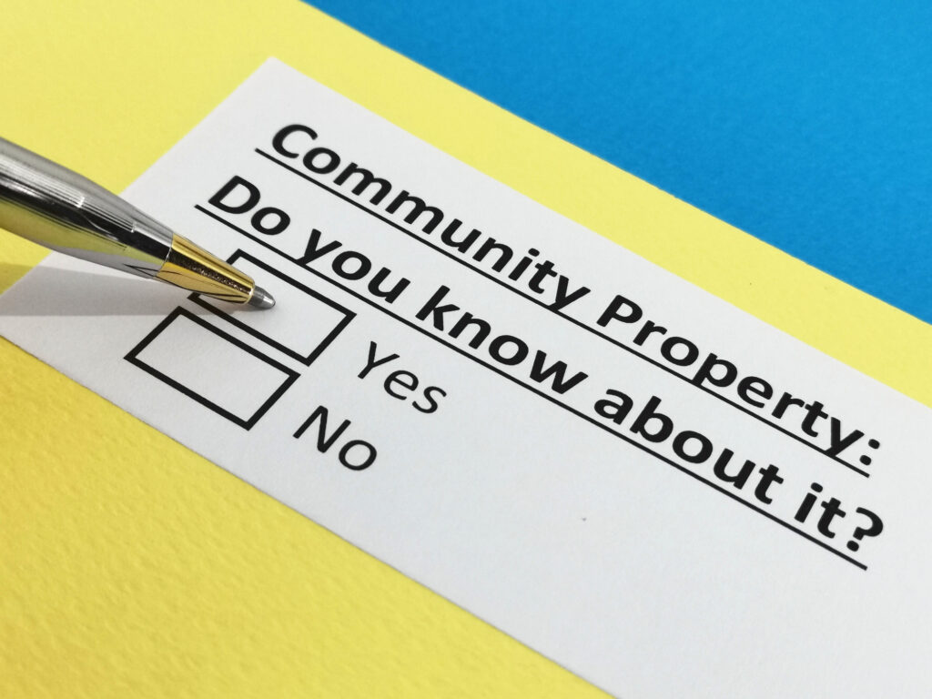 California Community Property